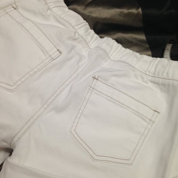 NWOT Garter distress creamy white jeans - Picture 14 of 14